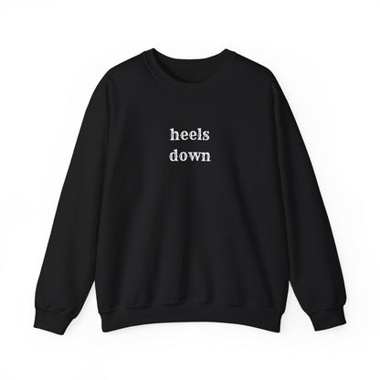 Heels down Unisex Heavy Blend™ Crewneck Sweatshirt