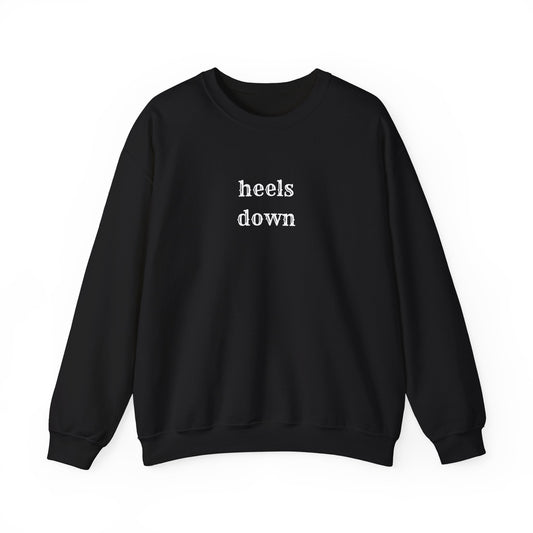 Heels down Unisex Heavy Blend™ Crewneck Sweatshirt