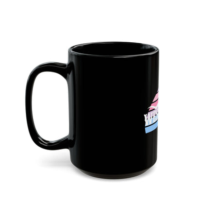 Western longhorn Black Mug (11oz, 15oz)