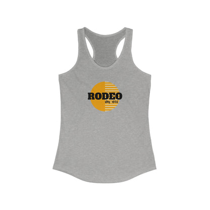 Rodeo stay wild Women's Ideal Racerback Tank