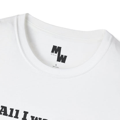 All I want for Christmas is... Horse Unisex Softstyle T-Shirt