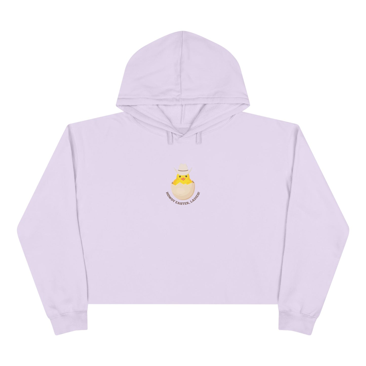 Howdy Easter, ladies! Crop Hoodie