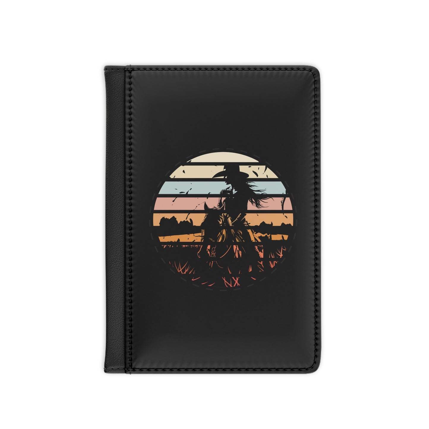 Cowgirl in the nature Passport Cover