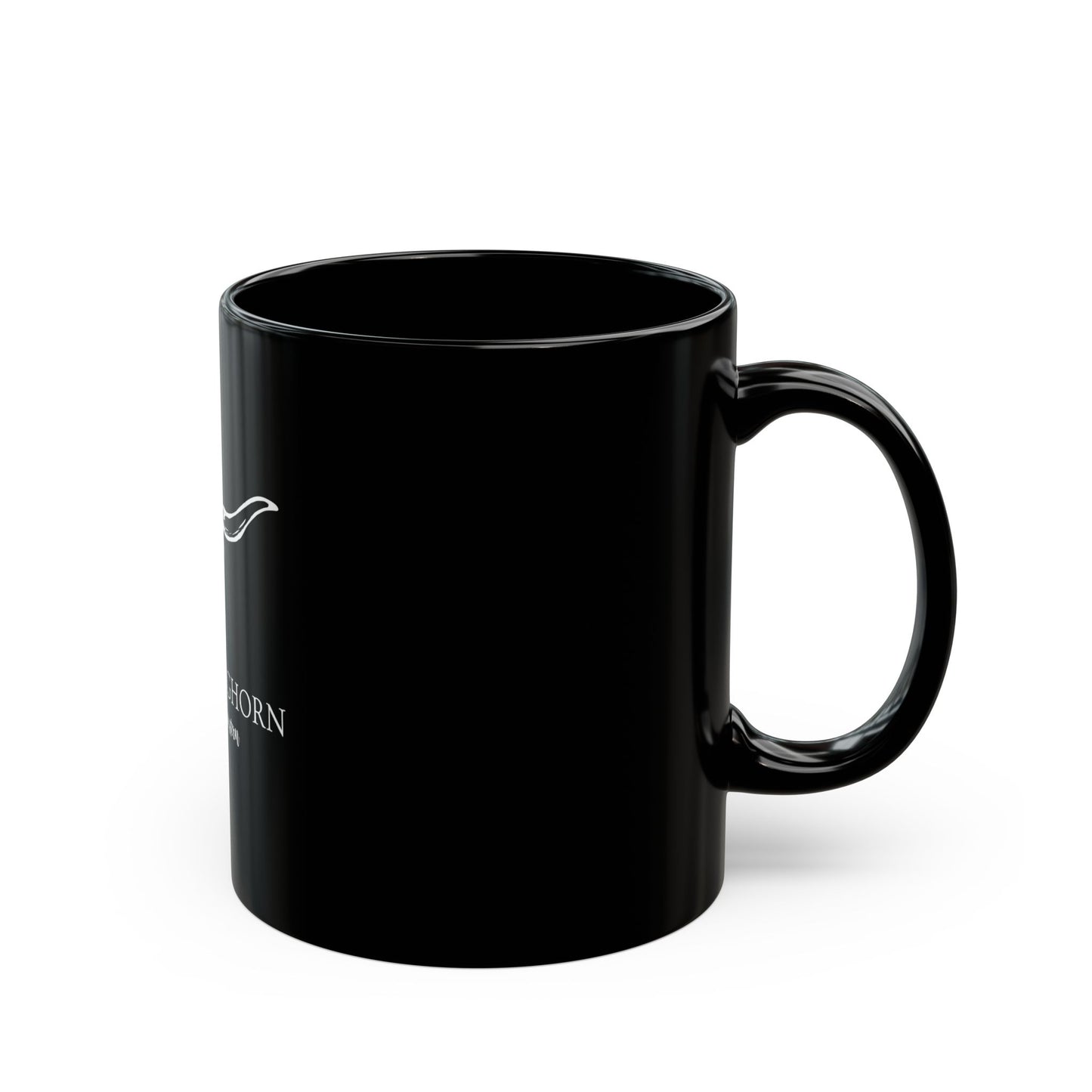 Texas longhnorn Black Mug (11oz, 15oz)