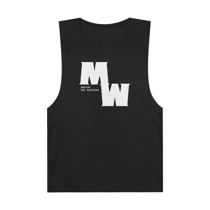 Meetin' The Western logo Unisex Barnard Tank