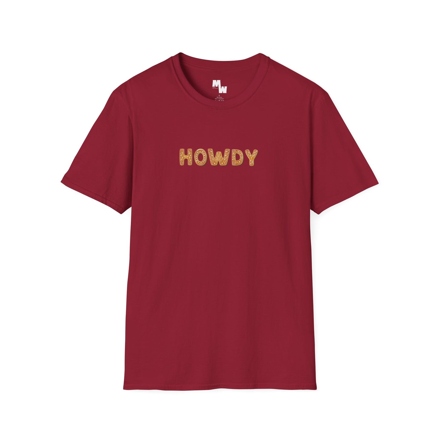Gingerbread howdy Unisex Softstyle T-Shirt