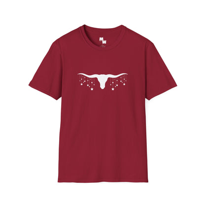 Christmas longhorn Unisex Softstyle T-Shirt
