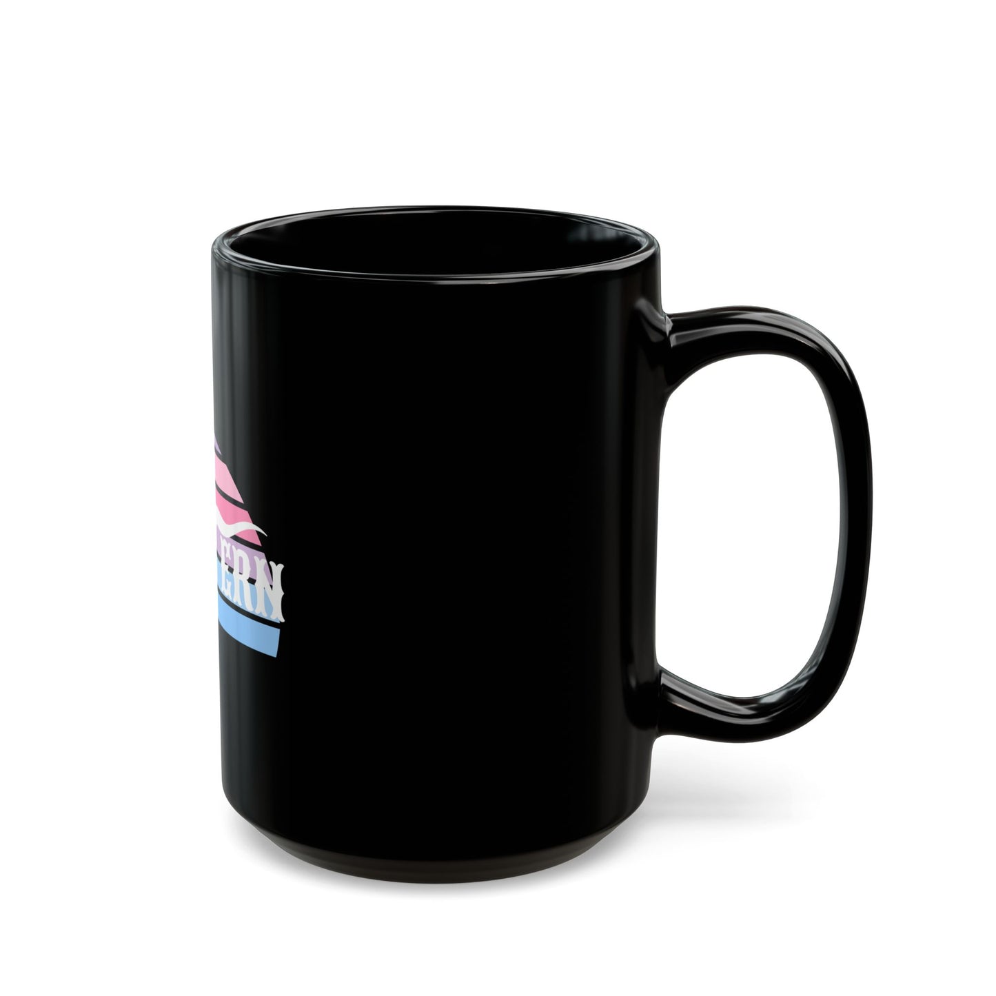 Western longhorn Black Mug (11oz, 15oz)