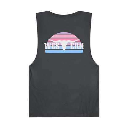 Western longhorn Unisex Barnard Tank Top