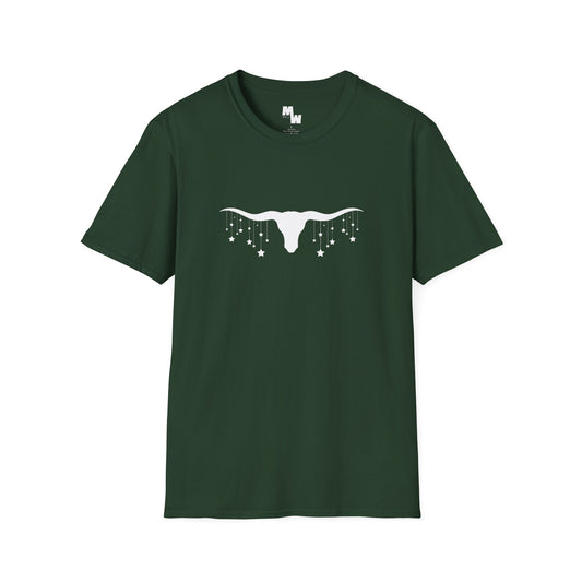 Christmas longhorn Unisex Softstyle T-Shirt