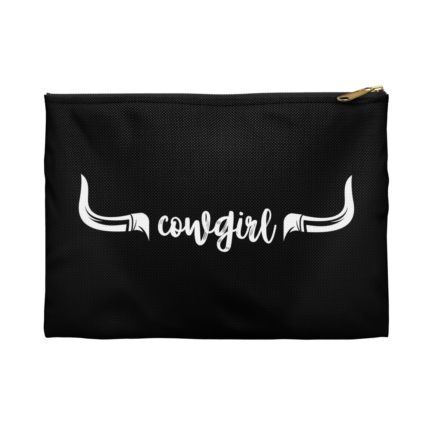 Cowgirl longhorn Accessory Pouch