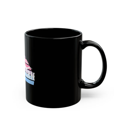 Western longhorn Black Mug (11oz, 15oz)