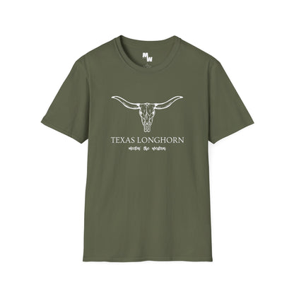 Texas longhorn Unisex Softstyle T-Shirt