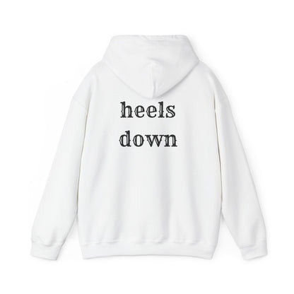 Heels down Unisex Heavy Blend™ Hooded Sweatshirt