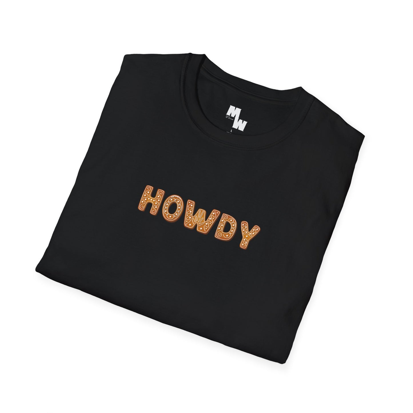 Gingerbread howdy Unisex Softstyle T-Shirt