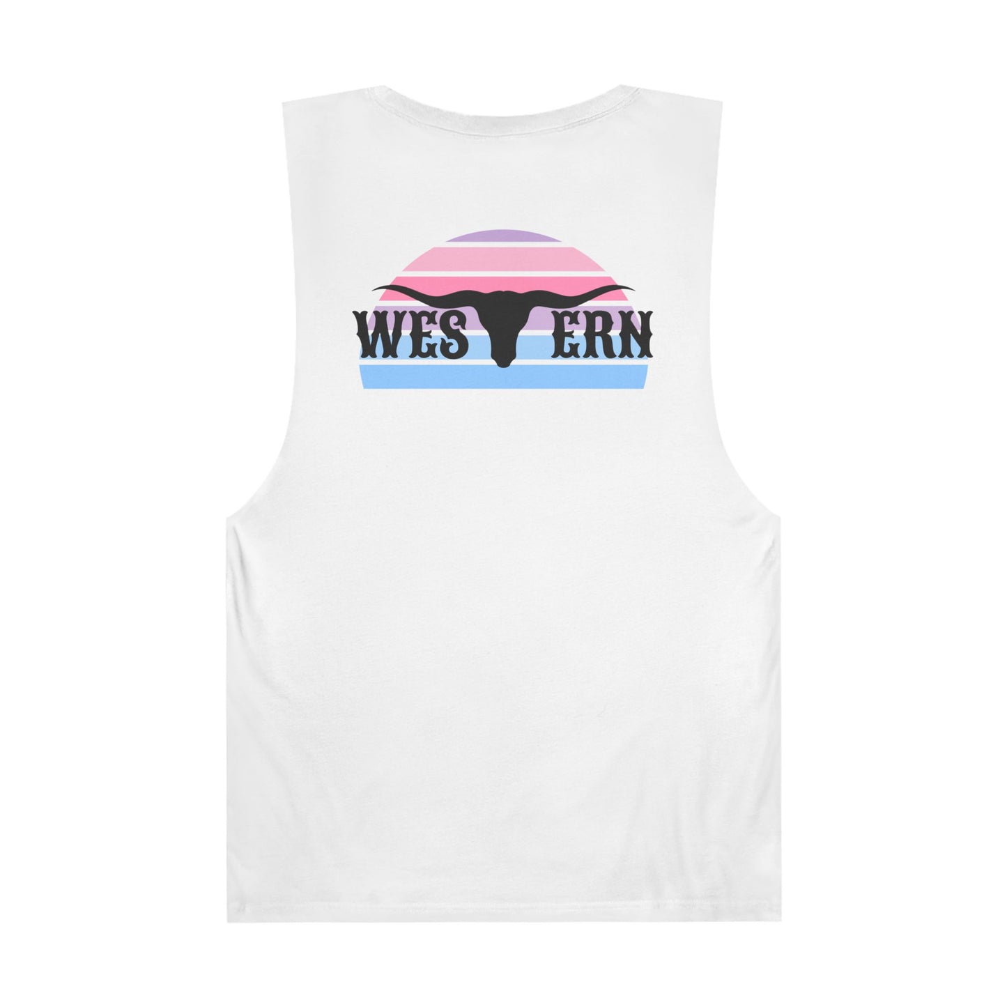 Western longhorn Unisex Barnard Tank Top