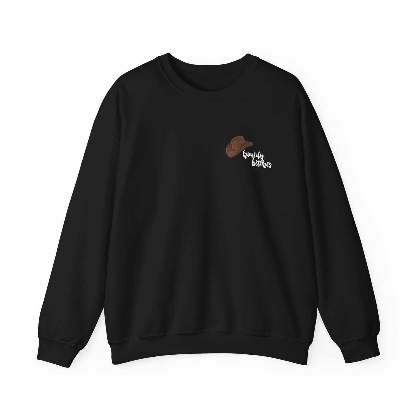 Howdy bitches Unisex Heavy Blend™ Crewneck Sweatshirt