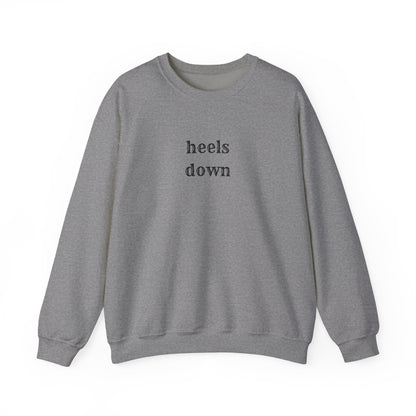 Heels down Unisex Heavy Blend™ Crewneck Sweatshirt