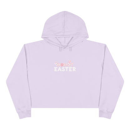 Howdy Easter Bunny Crop Hoodie