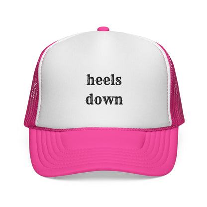 Heels down Trucker Caps