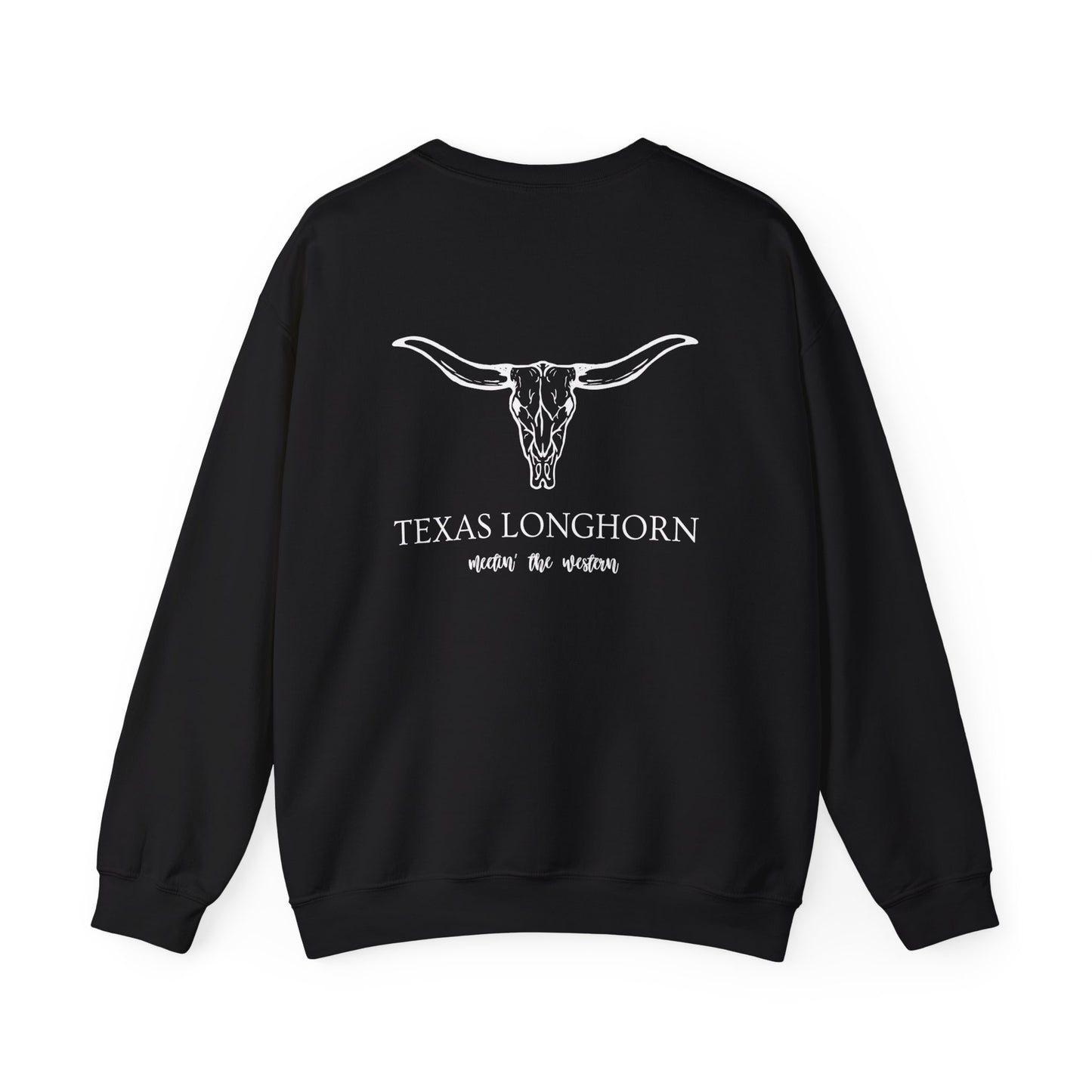 Texas longhorn Unisex Heavy Blend™ Crewneck Sweatshirt