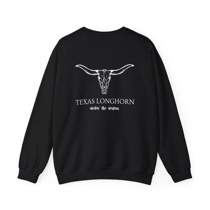 Texas longhorn Unisex Heavy Blend™ Crewneck Sweatshirt